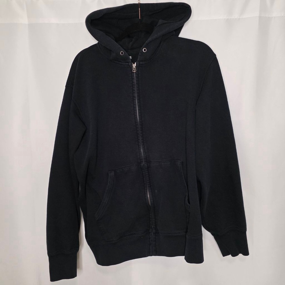 Men's Uniqlo Black Full-Zip Hoodie XL